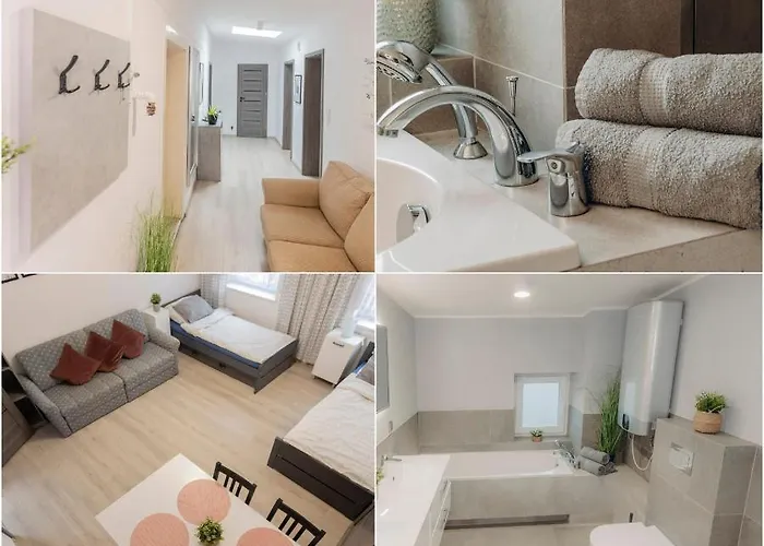 Wolska 80m2 - 7 People, 3 Apartament Wrocław